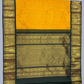 Handwoven Pure Gadwal Silk Saree  |  Bronze Brown