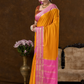 Classic Mysore Semi Silk Saree | Mustard Gold