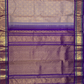 Handwoven Pure Gadwal Silk Saree | Purple