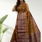 Dijon Yellow Cotton Silk Saree - 012