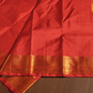 Silk Mark Certified Handloom Kanjivaram Silk Saree  |  Classic Red