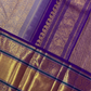 Handwoven Pure Gadwal Silk Saree | Purple