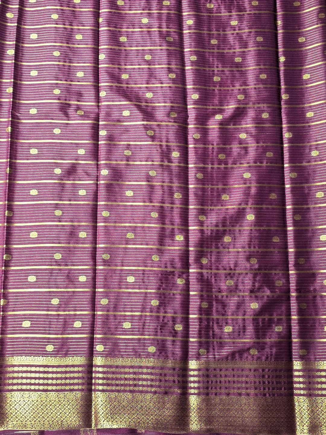 Classic Mysore Silk Saree  |  Coral Pink