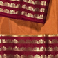 Classic Mysore Silk Saree  |  Carrot Orange