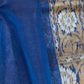 Banarasi Exclusive Ektara Kora JAMDANI Tilfi saree | Navy Blue