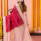 Classic Benarasi Semi Silk Saree | Magenta Pink