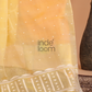 Pure Handloom Muslin Jamdani Dupatta With Mango Yellow  - 010