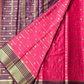 Classic Mysore Silk Saree  |  Coral Pink