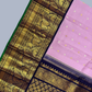 Handwoven Pure Gadwal Silk Saree  |  Lilac Purple