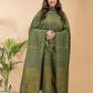 Pear Green Organic Linen 2-Piece Set Kurti & Dupatta (UNSTITCHED) - 057