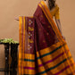 Traditional Ilkal Viscose Saree | Deep Maroon