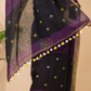 Wine Purple Linen X Linen 2-Piece Set Kurti & Dupatta (UNSTITCHED) - 059