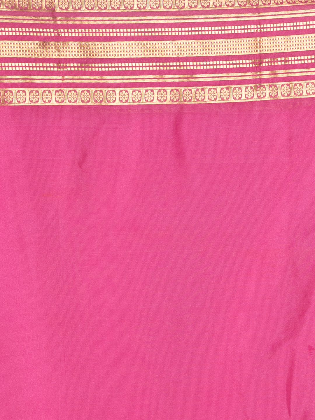 Classic Mysore Semi Silk Saree | Mustard Gold