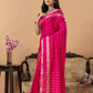 Classic Mysore Semi Silk Saree | Fuchsia Pink