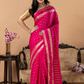 Classic Mysore Semi Silk Saree | Fuchsia Pink