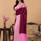 Classic Mysore Semi Silk Saree | Deep Magenta