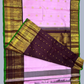 Handwoven Pure Gadwal Silk Saree  |  Lilac Purple