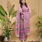 Light Pink Jamdani 2-Piece Set Kurti & Dupatta (UNSTITCHED) -791