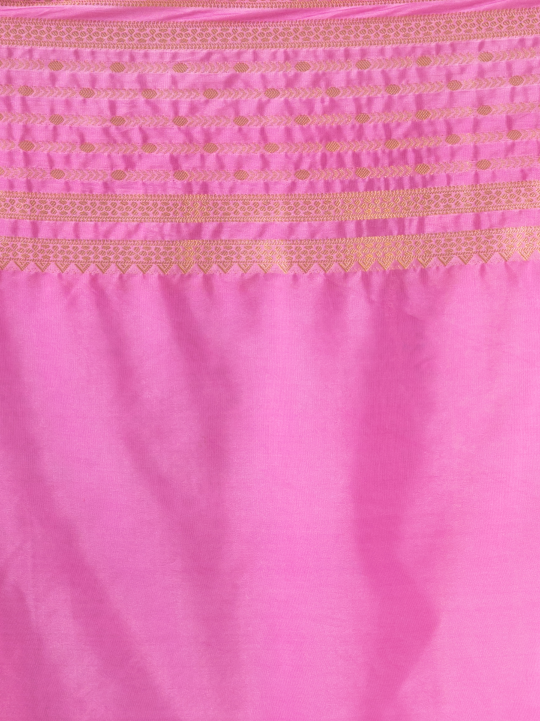 Classic Mysore Semi Silk Saree | Deep Magenta