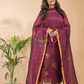 Rose Red 2-Piece Set Kurti & Dupatta (UNSTITCHED) - 062