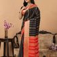 Classic Mysore Semi Silk Saree | Jet Black