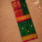 Handloom Handloom Silk Cotton Saree  |  Bottle Green