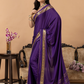 Classic Mysore Semi Silk Saree | Royal Purple