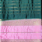 Classic Mysore Silk Saree  |  Teal Green