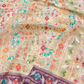 Pure Banarasi Exclusive Ektara Kora JAMDANI Tilfi saree  | Champagne Beige