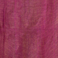 Pure Handloom Linen Saree | Deep Purple