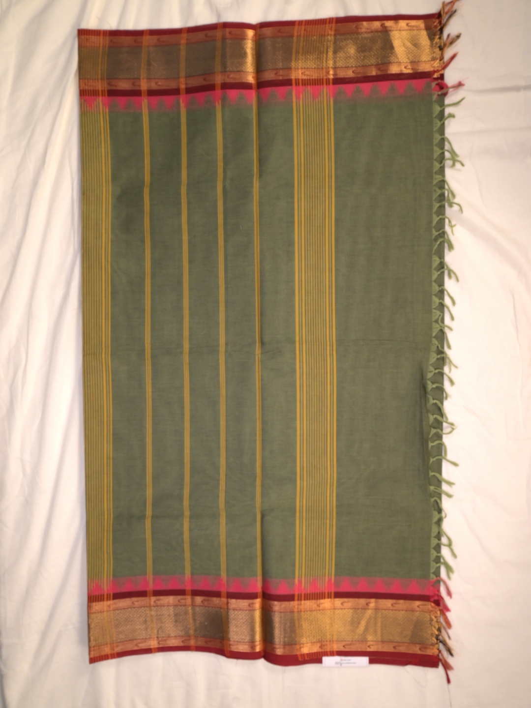 Kanchi Cotton|Rust Orange & Mustard Yellow