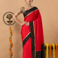 Classic Mysore Semi Silk Saree | Classic Red