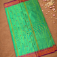 Chettinad Cottton Saree With Aqua Green