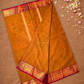 Chettinad Cottton Saree With Brown with gold shade