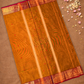 Chettinad Cottton Saree With Brown with gold shade