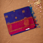 Chettinad Cottton Saree With Royal Blue
