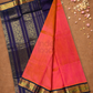 Pure Handloom Korvai Saree | Imperial Red