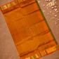 Handloom Korvai Silk Cotton Saree  |  Moss Green