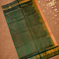 Handloom Korvai Silk Cotton Saree  |  Copper Orange