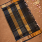 Handloom Korvai Silk Cotton Saree  |  Baby Pink