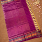 Handloom Korvai Silk Cotton Saree  |  Tan Brown
