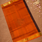 Handloom Korvai Silk Cotton Saree  |  Berry Pink