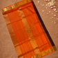 Handloom Korvai Silk Cotton Saree  |  Berry Pink