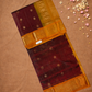 Pure Handloom Korvai Saree | Maroon Red