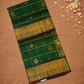 Pure Handloom Korvai Saree | Lime Green