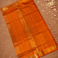 Handloom Korvai Silk Cotton Saree  |  Navy Blue