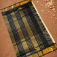 Handloom Korvai Silk Cotton Saree  |  Warm Ivory