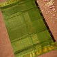 Handloom Korvai Silk Cotton Saree  |  Berry Pink