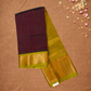 Handloom Handloom Silk Cotton Saree  |  Burgundy Red