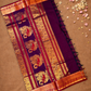 Chettinad  Cottton Saree With Wine stripes